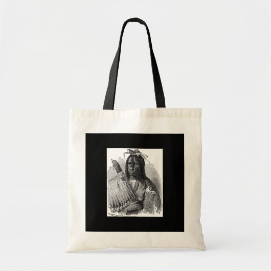 Indische hoofdtas tote bag (Voorkant)