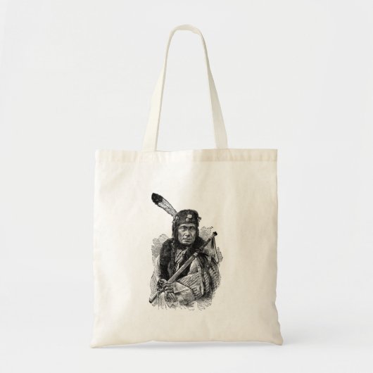 Indische hoofdtas tote bag (Voorkant)