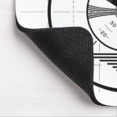 Indische hoofdtest Mousepad Muismat (Hoek)