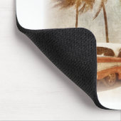 Indische hores strand scene Muismat (Hoek)