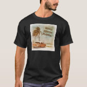  Indische hores strand scene T-shirt (Voorkant)