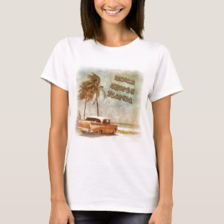 Indische hores strand scene T-shirt