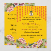 Indische housewarming ceremonie kaart (Voorkant / Achterkant)