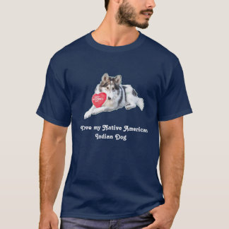 Indische Indische hond T-shirt