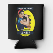 Indische Indische Indische Indische vrouw Lumbee i Blikjeskoeler (Voorkant)