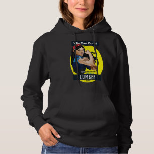 Indische Indische Indische Indische vrouw Lumbee i Hoodie