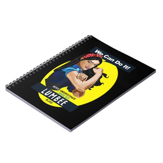 Indische Indische Indische Indische vrouw Lumbee i Notitieboek (Linkerzijde)