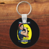 Indische Indische Indische Indische vrouw Lumbee i Sleutelhanger (Voorkant)