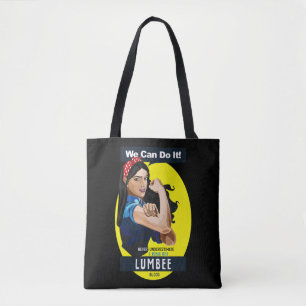 Indische Indische Indische Indische vrouw Lumbee i Tote Bag