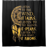 Indische Indische inheemse chefs 05 Douchegordijn (Voorkant)