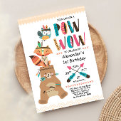 Indische inheemse Amerikaanse pow wauw Birthday Kaart