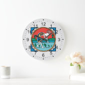 Indische inheemse Kokopelli Grote Klok (Huis)