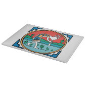 Indische inheemse Kokopelli Snijplank (Hoek)