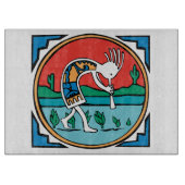 Indische inheemse Kokopelli Snijplank (Voorkant)