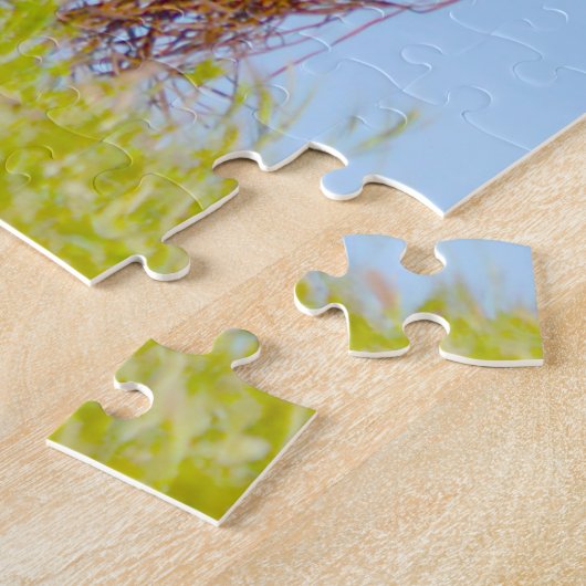 Indische inheemse sculptuur legpuzzel (Zijkant)