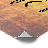 Indische inheemse symbolen poster (Hoek)