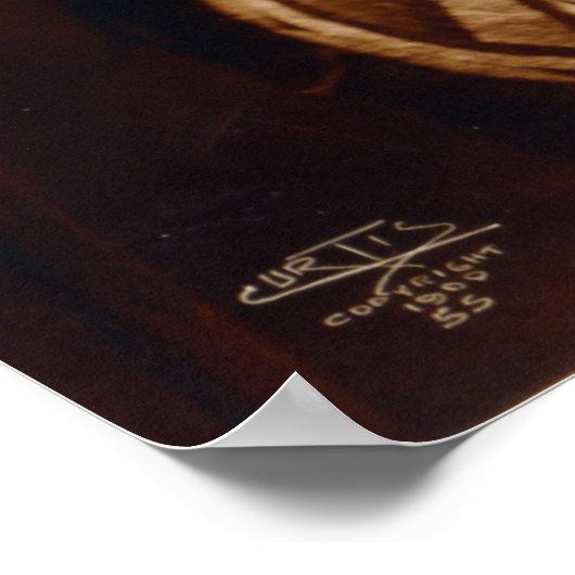 Indische inheemse Vintage Poster (Hoek)