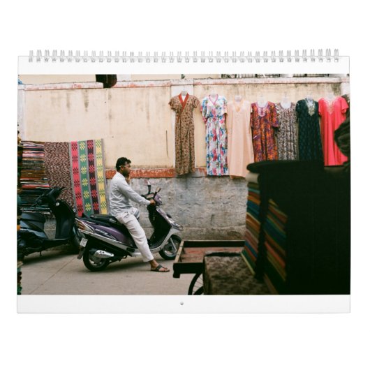 Indische jaarkalender kalender (Achterkant)