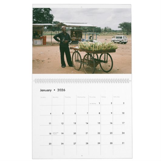 Indische jaarkalender kalender (Jan 2026)