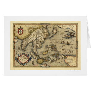 Indische kaart door Ortelius 1570