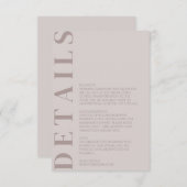 Indische Kaart voor lichte grijze omhulling (Voorkant / Achterkant)