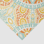 Indische Kaleidoscoop Art Tissuepapier (Detail)