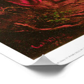 Indische kampvuur (2166A) Poster (Hoek)