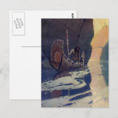  Indische Kano Paddling Sun Classic Briefkaart (Voorkant / Achterkant)