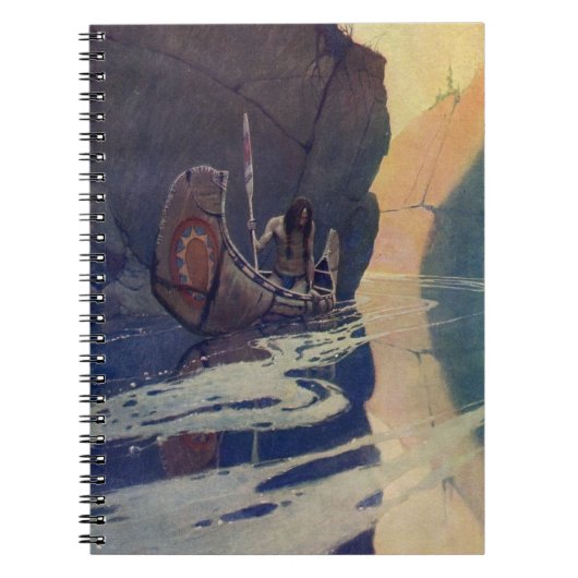  Indische Kano Paddling Sun Classic Notitieboek (Voorkant)