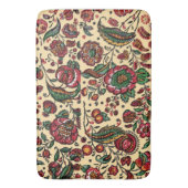  Indische katoenen Chintz stof Badmat (Voorkant Verticaal)