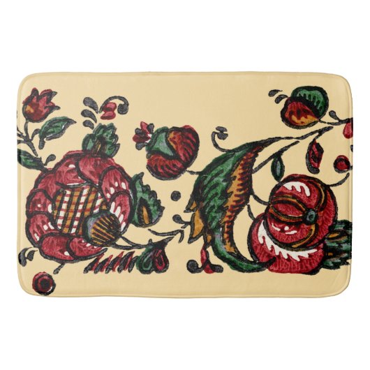  Indische katoenen Chintz stof Badmat (Voorkant)