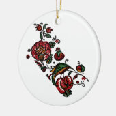  Indische katoenen Chintz stof Keramisch Ornament (Links)