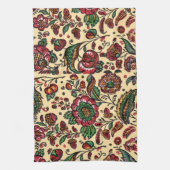  Indische katoenen Chintz stof Theedoek (Verticaal)