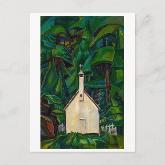 Indische kerk | Emily Carr | Briefkaart (Voorkant)