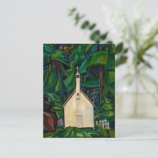 Indische kerk | Emily Carr | Briefkaart (Staand voorkant)