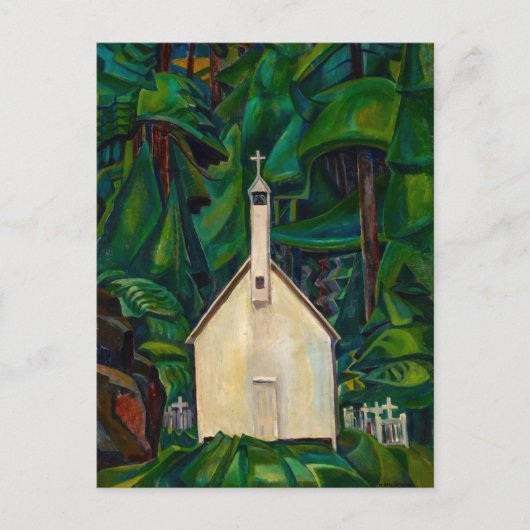 Indische kerk | Emily Carr | Briefkaart (Voorkant)
