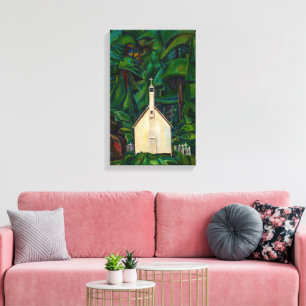 Indische kerk   Emily Carr   Canvas Afdruk