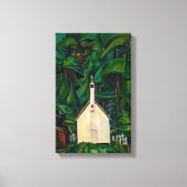 Indische kerk | Emily Carr | Canvas Afdruk (Voorkant)