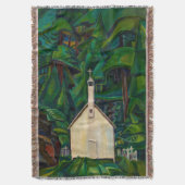 Indische kerk | Emily Carr | Deken (Voorkant Verticaal)