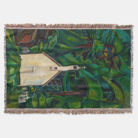 Indische kerk | Emily Carr | Deken (Voorkant)