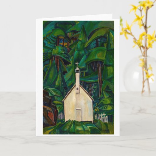 Indische kerk | Emily Carr | Kaart (Gele Bloem)