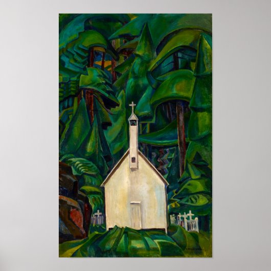 Indische kerk | Emily Carr | Poster (Voorkant)