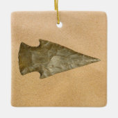 Indische kerstversiering keramisch ornament (Voorkant)