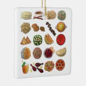 Indische keuken van restaurants in India Keramisch Ornament (Rechts)