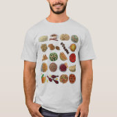 Indische keuken van restaurants uit India T-shirt (Voorkant)