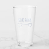 Indische kreeftenklimming glas (Achterkant)