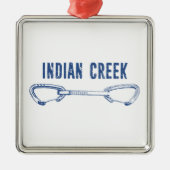 Indische kreeftenklimming metalen ornament (Voorkant)