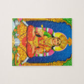Indische Kunst Lakshmi Goddess Hindu Religie Legpuzzel (Horizontaal)