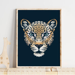 Indische Leopard Wildlife Print Leopard Print