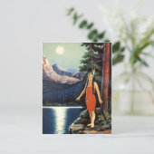 Indische Maidens-Briefkaart voor kalendermeisjes v Briefkaart (Staand voorkant)